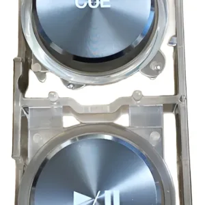 Botão Play/cue Dxb2197 Para Cdj3000 Prata
