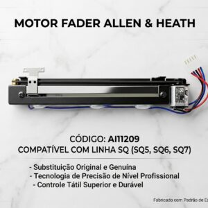 Fader Motorizado Original Allen & Heath - Linha SQ
