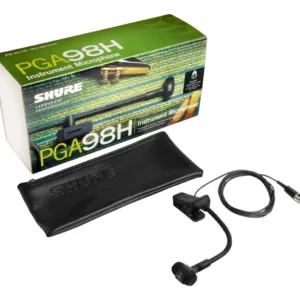 Microfone Shure Pga98h-tqg Condensador Instrumento Plug Ta4f