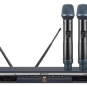 Relacart Ur222d Microfone Sem Fio Duplo