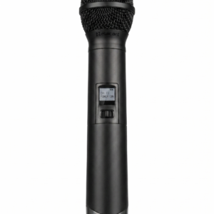 Microfone transmissor de mão bastão Relacart UH-2 preto