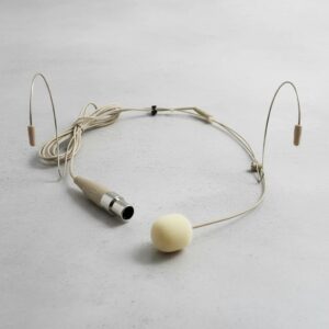 Microfone Headset Relacart HM800S Omnidirecional Mini XLR 4 Pinos - Bege