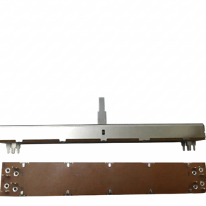 Pitch Fader original Technics SL1200 MK2 modelo SFDZ122N11-2 prateado com click central
