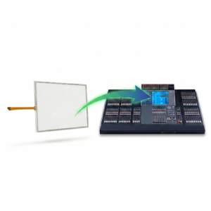 Tela Touch Screen premium de reposição para console digital Yamaha M7CL e M7CL-48.