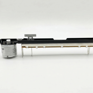 Foto detalhada do fader motorizado original Allen and Heath AH-AI8649 vendido pela Lugaso Import